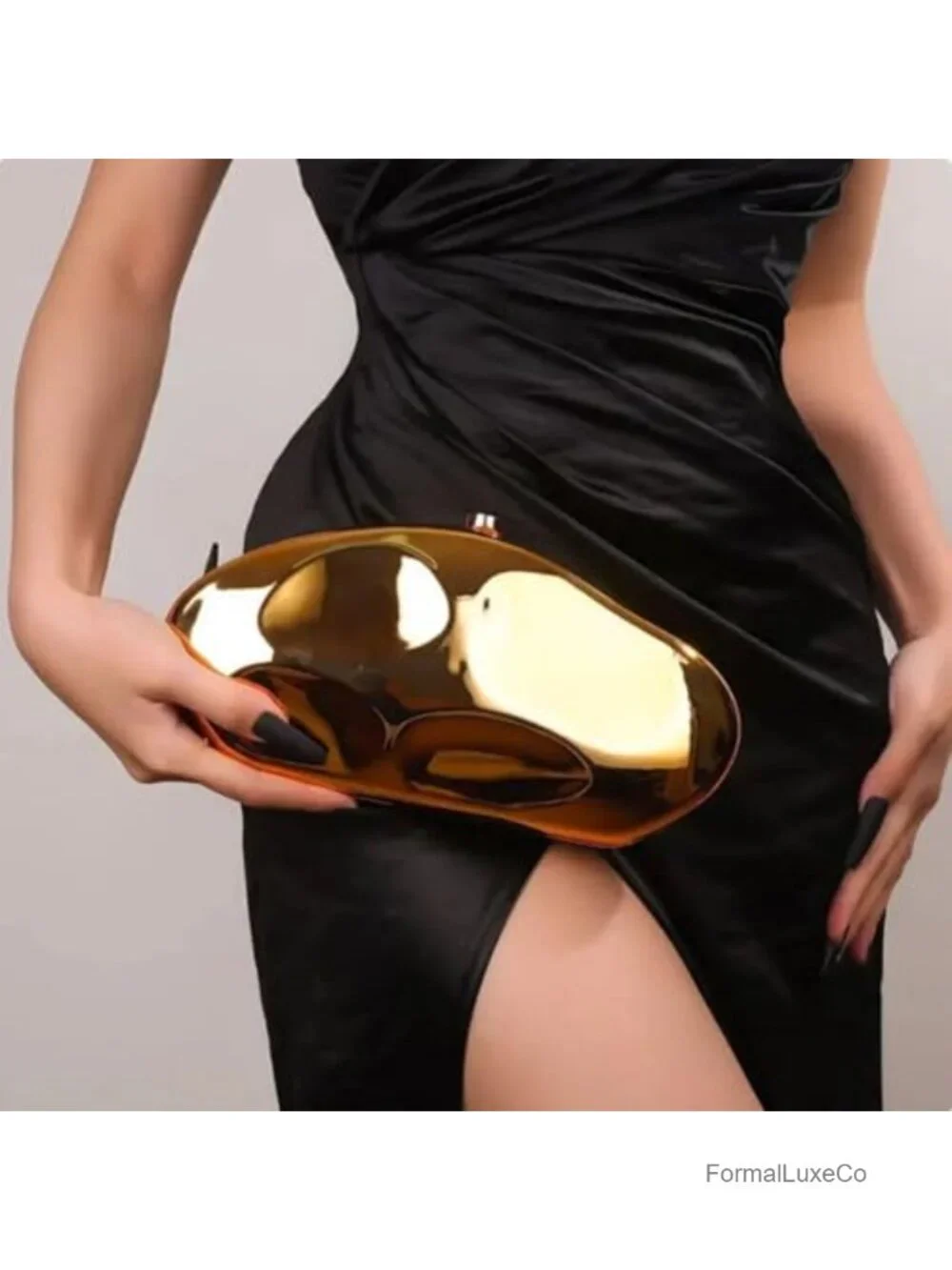 Acrylic Clutch Evening Bag with Chain for Wedding Party Prom